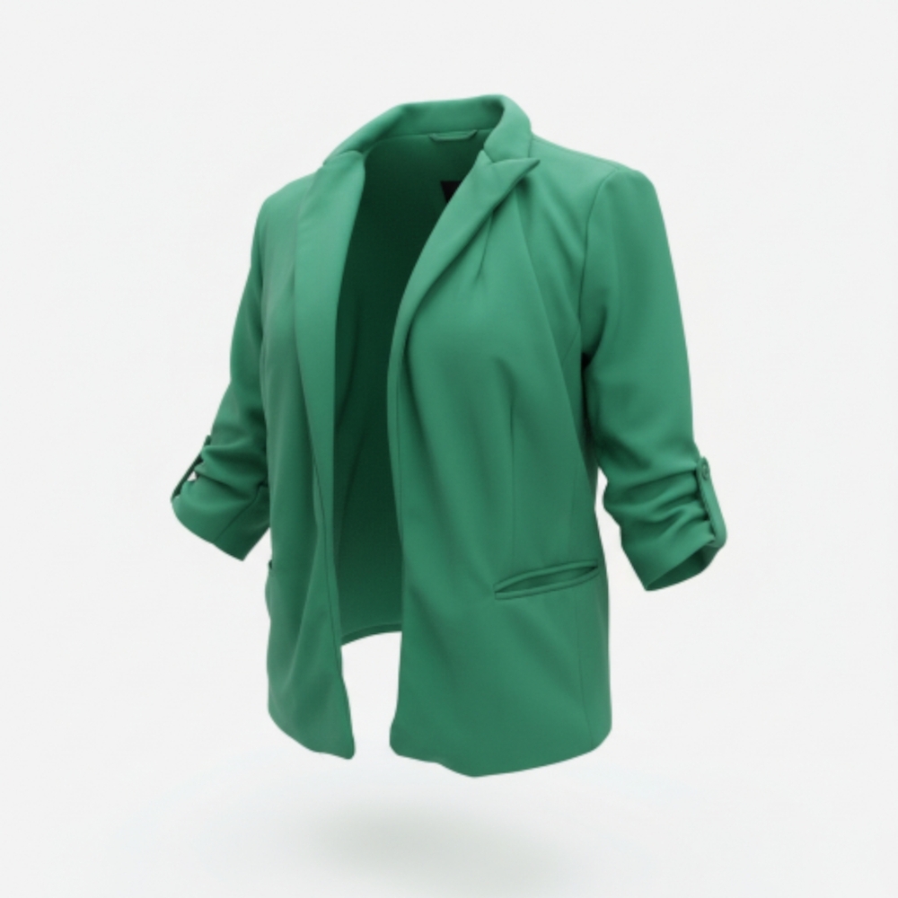 RACHEL ZOE Green Blazer SIZE Small - Picture 6 of 6